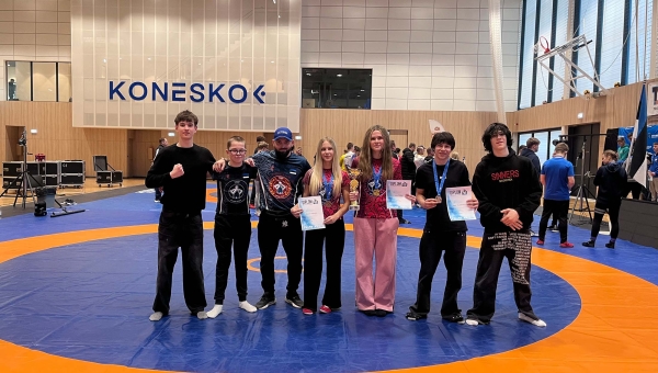 Maadlusklubi Pütsep / Võru spordikool. Foto: JAANEK LIPS